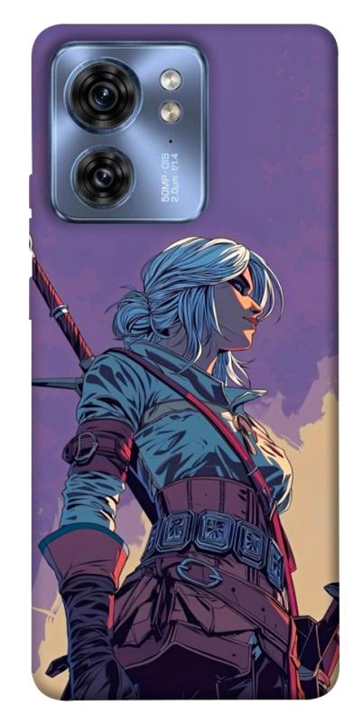 Чохол itsPrint The witcher ciri для Motorola Edge 40, ігри, купити оптом з доставкою