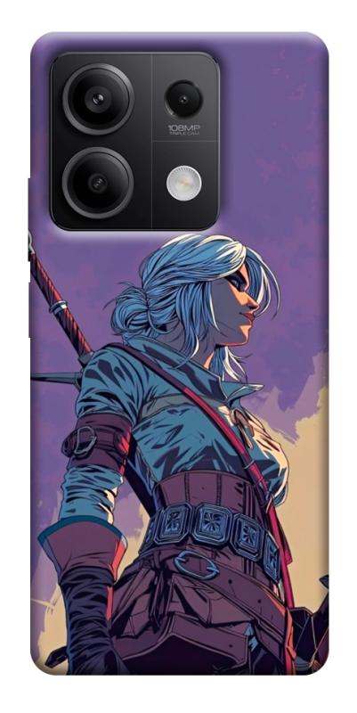Чохол itsPrint The witcher ciri для Xiaomi Redmi Note 13 5G, ігри, купити оптом з доставкою