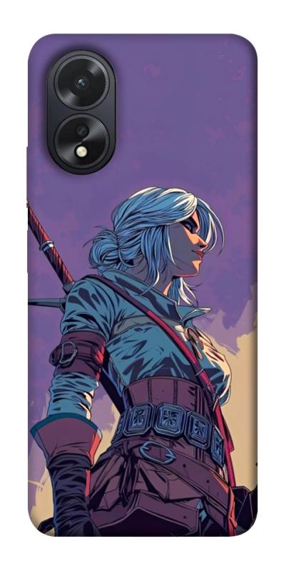 Чохол itsPrint The witcher ciri для Oppo A38, ігри, купити оптом з доставкою