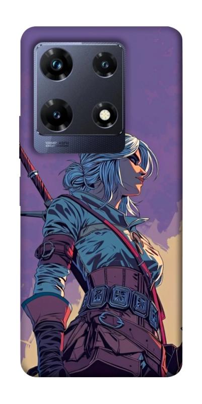 Чохол itsPrint The witcher ciri для Infinix Note 30 Pro, ігри, купити оптом з доставкою