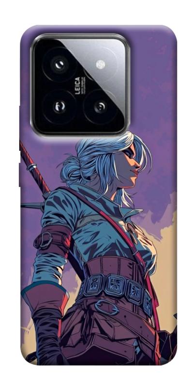 Чохол itsPrint The witcher ciri для Xiaomi 14 Pro, ігри, купити оптом з доставкою