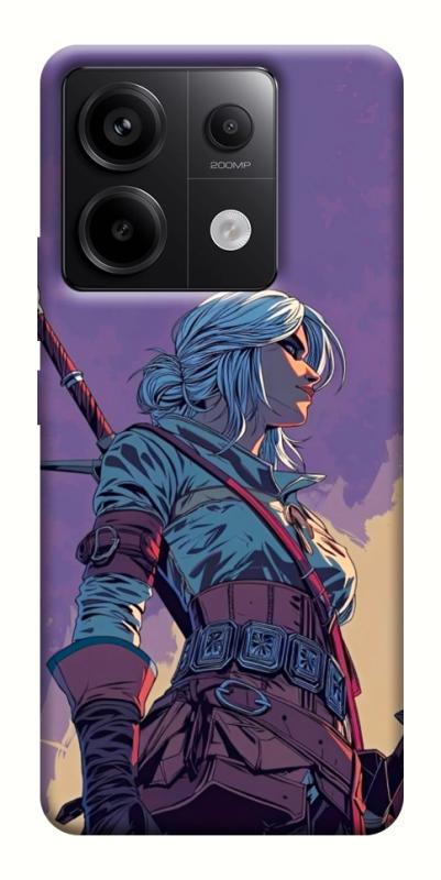 Чохол itsPrint The witcher ciri для Xiaomi Redmi Note 13 Pro 4G, ігри, купити оптом з доставкою