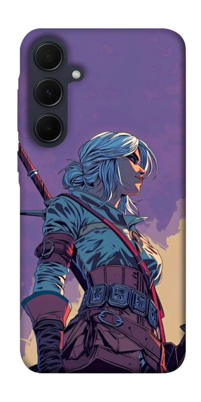 Чохол itsPrint The witcher ciri для Samsung Galaxy A55, ігри, купити оптом з доставкою