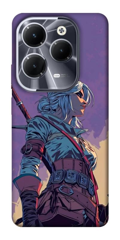 Чохол itsPrint The witcher ciri для Infinix Hot 40, ігри, купити оптом з доставкою