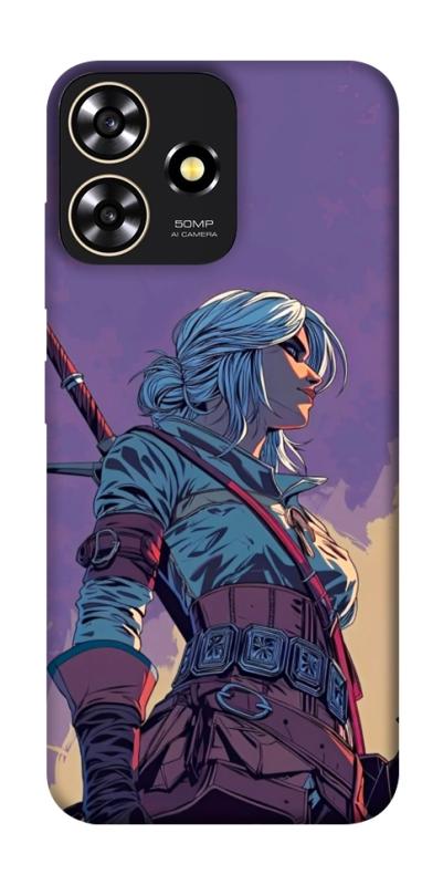 Чохол itsPrint The witcher ciri для ZTE Blade A73 4G, ігри, купити оптом з доставкою