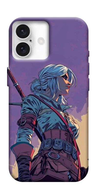 Чохол itsPrint The witcher ciri для Apple iPhone 16 (6.1"), ігри, купити оптом з доставкою