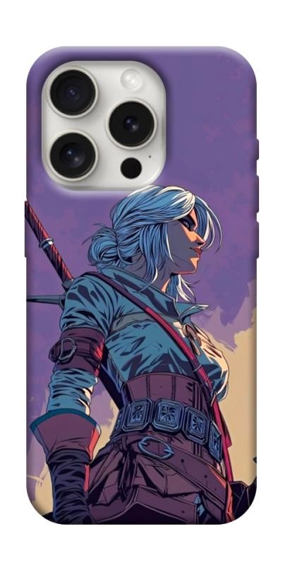Чохол itsPrint The witcher ciri для Apple iPhone 16 Pro (6.3"), ігри, купити оптом з доставкою