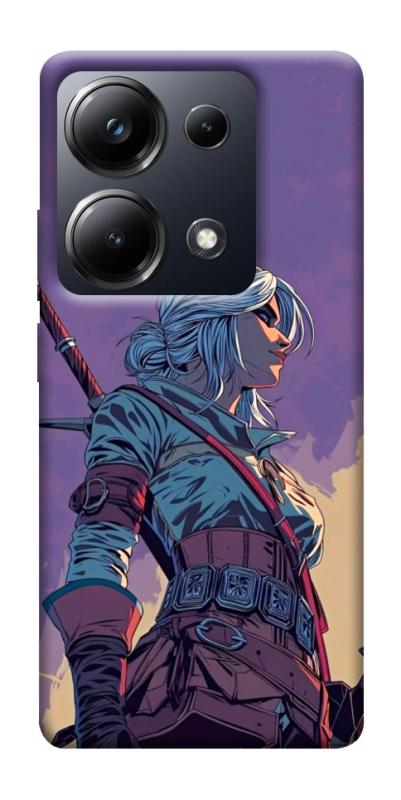 Чохол itsPrint The witcher ciri для Xiaomi Redmi 13 4G / Poco M6 4G, ігри, купити оптом з доставкою