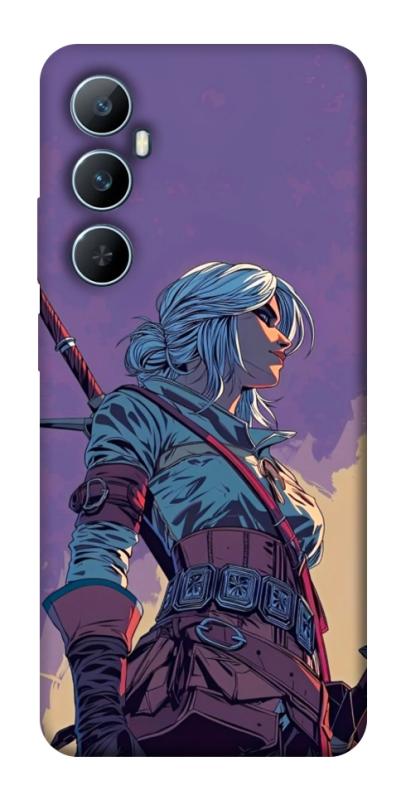 Чохол itsPrint The witcher ciri для Realme C65 4G, ігри, купити оптом з доставкою