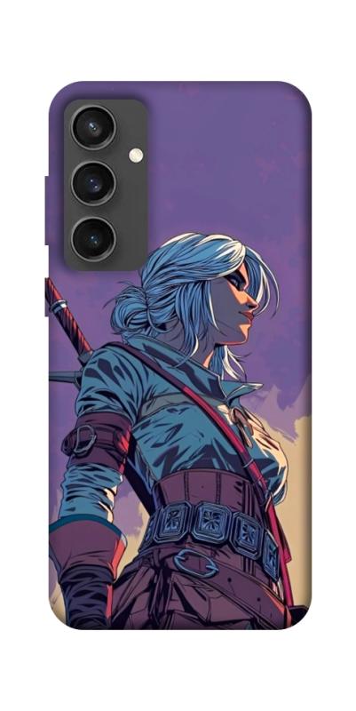 Чохол itsPrint The witcher ciri для Samsung Galaxy S24 FE, ігри, купити оптом з доставкою