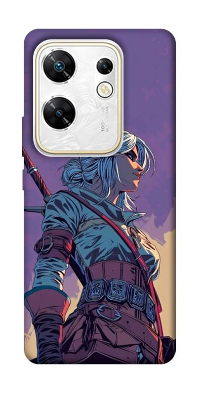 Чохол itsPrint The witcher ciri для Infinix Zero 30 4G, ігри, купити оптом з доставкою