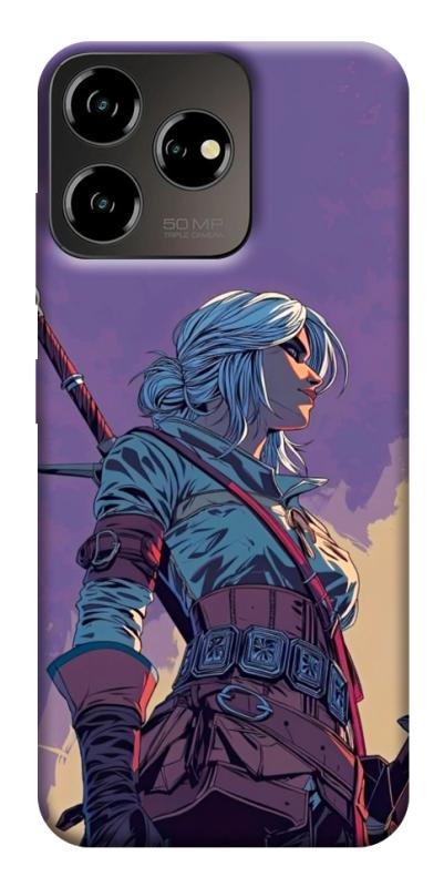 Чохол itsPrint The witcher ciri для ZTE Blade V50 Desing 4G, ігри, купити оптом з доставкою