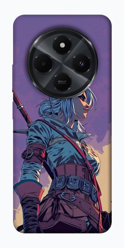 Чохол itsPrint The witcher ciri для Xiaomi Redmi 14C / Poco C75, ігри, купити оптом з доставкою