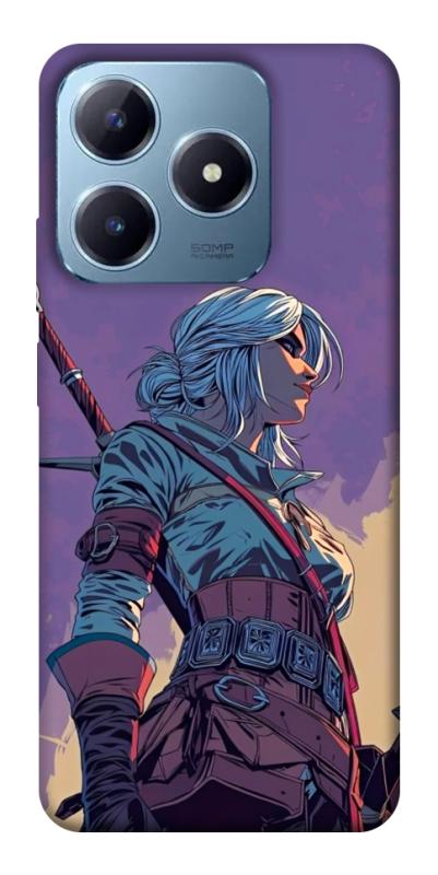 Чохол itsPrint The witcher ciri для Realme C63 4G, ігри, купити оптом з доставкою