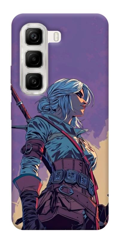 Чохол itsPrint The witcher ciri для Infinix Hot 50 4G, ігри, купити оптом з доставкою