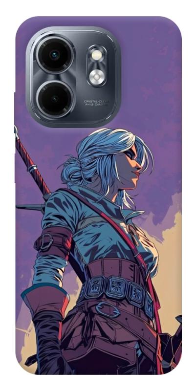 Чохол itsPrint The witcher ciri для Infinix Smart 9 4G / Hot 50i, ігри, купити оптом з доставкою