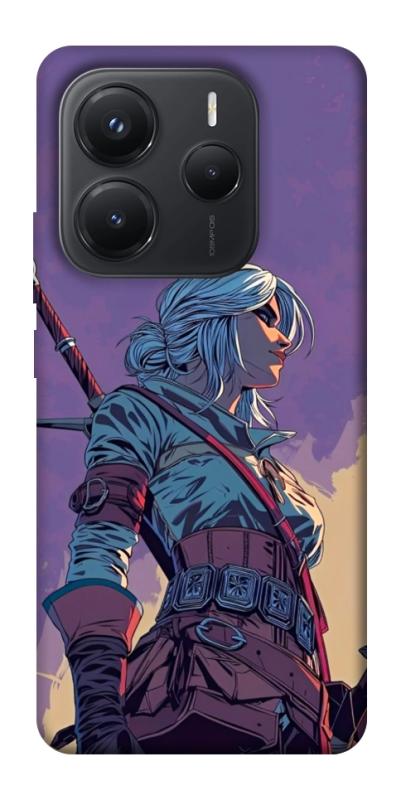 Чохол itsPrint The witcher ciri для Xiaomi Redmi Note 14 5G, ігри, купити оптом з доставкою