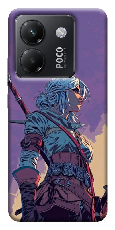 Чохол itsPrint The witcher ciri для Xiaomi Poco M7 Pro 5G, ігри, купити оптом з доставкою