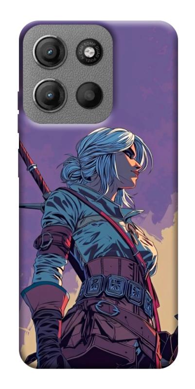 Чохол itsPrint The witcher ciri для Motorola Moto G15 4G, ігри, купити оптом з доставкою
