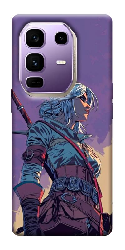 Чехол itsPrint The witcher ciri для Infinix Note 50 Pro+, игры, купить оптом с доставкой