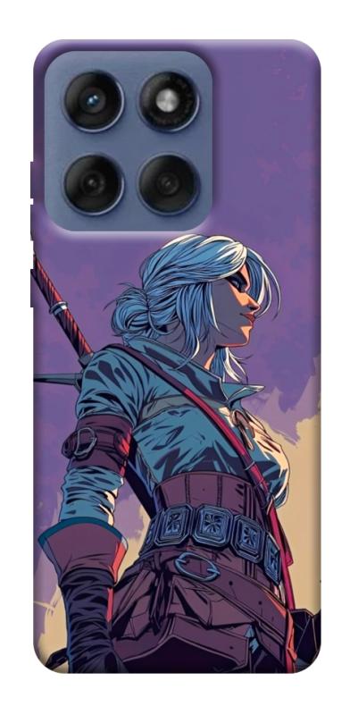 Чохол itsPrint The witcher ciri для Motorola Edge 60 Fusion, ігри, купити оптом з доставкою
