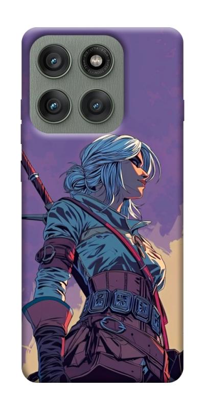 Чохол itsPrint The witcher ciri для Motorola Edge 60 Pro, ігри, купити оптом з доставкою