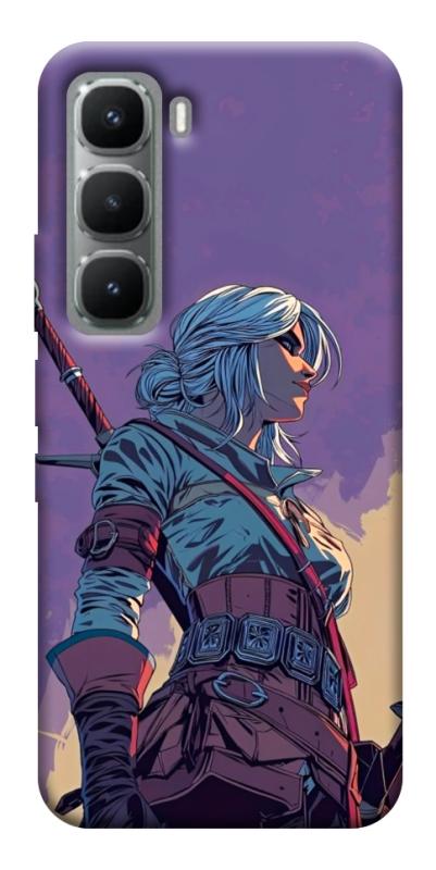 Чохол itsPrint The witcher ciri для Infinix Hot 60i, ігри, купити оптом з доставкою