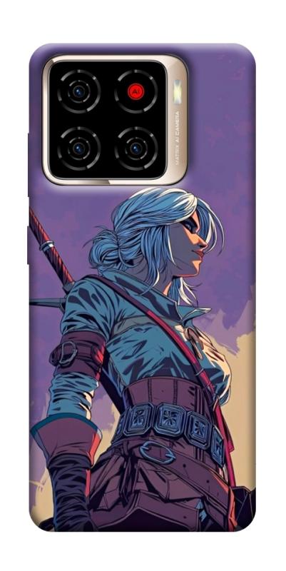 Чохол itsPrint The witcher ciri для ZTE Blade A56, ігри, купити оптом з доставкою