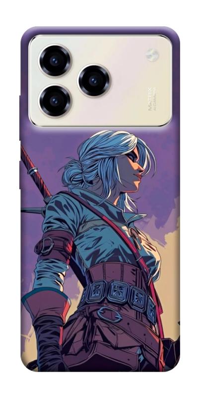 Чохол itsPrint The witcher ciri для ZTE Blade A76, ігри, купити оптом з доставкою