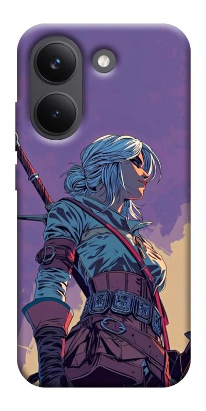 Чохол itsPrint The witcher ciri для Xiaomi Poco X8 Pro, ігри, купити оптом з доставкою