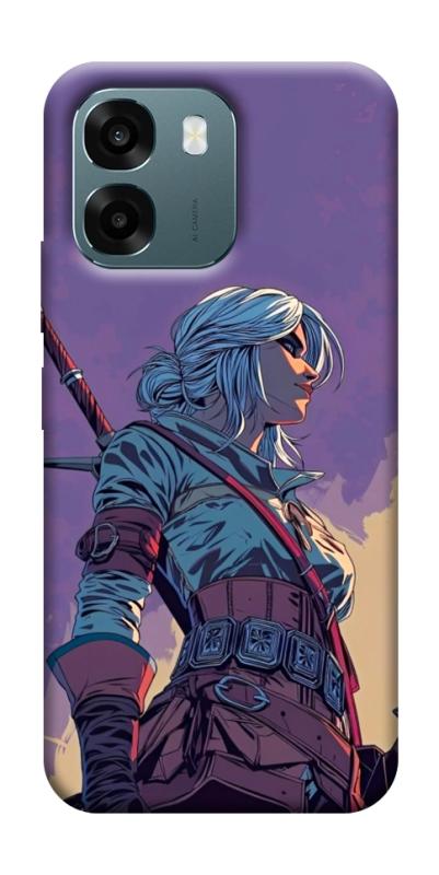Чехол itsPrint The witcher ciri для Oppo A6, игры, купить оптом с доставкой