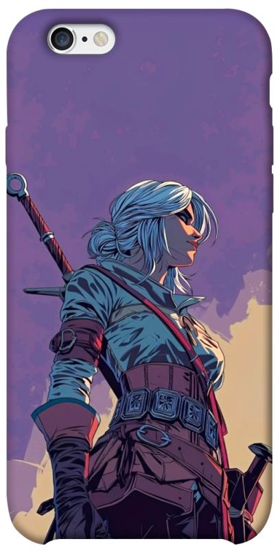 Чехол itsPrint The witcher ciri для Apple iPhone 6/6s (4.7"), игры, купить оптом с доставкой