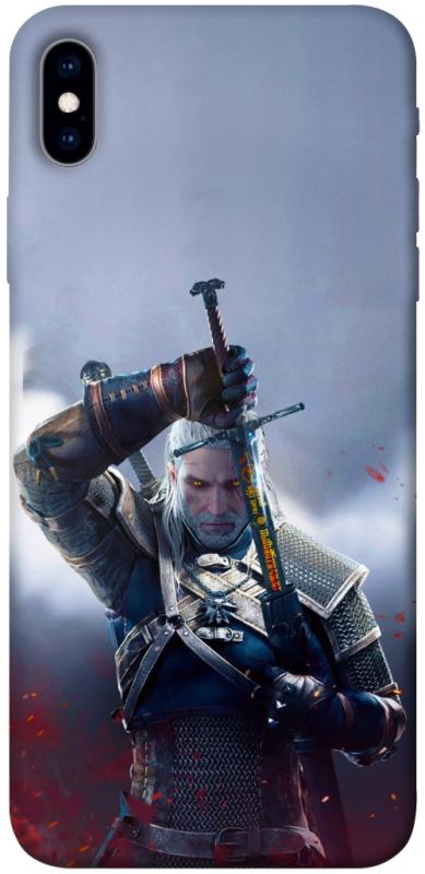 Чехол itsPrint The witcher gerald для Apple iPhone XS Max (6.5"), игры, купить оптом с доставкой