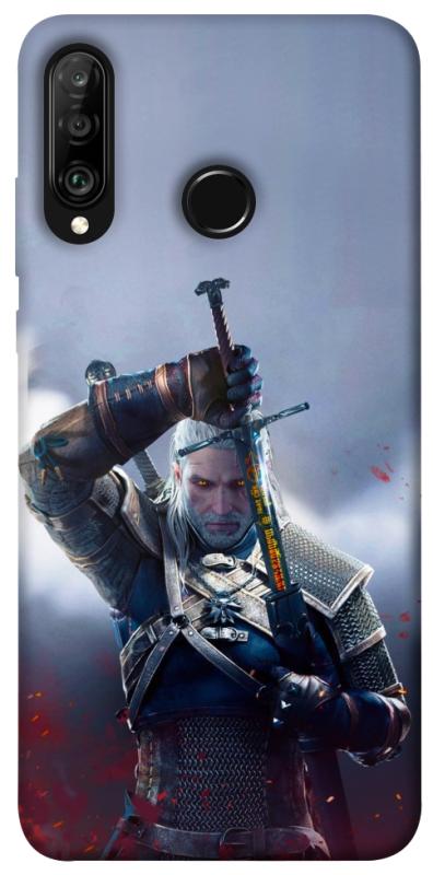 Чохол itsPrint The witcher gerald для Huawei P30 lite, ігри, купити оптом з доставкою