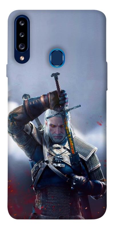 Чохол itsPrint The witcher gerald для Samsung Galaxy A20s, ігри, купити оптом з доставкою