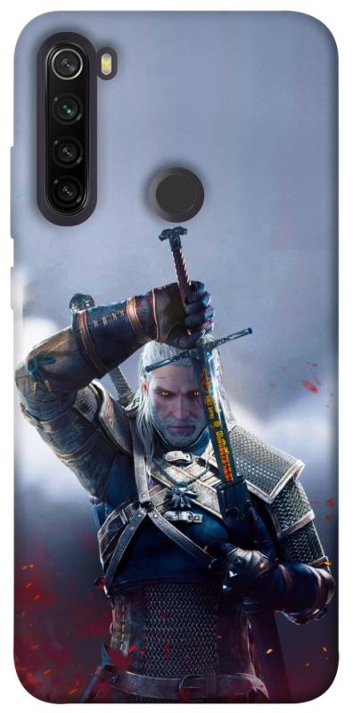 Чохол itsPrint The witcher gerald для Xiaomi Redmi Note 8T, ігри, купити оптом з доставкою