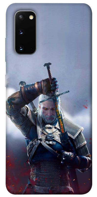 Чохол itsPrint The witcher gerald для Samsung Galaxy S20, ігри, купити оптом з доставкою