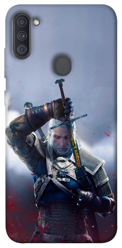 Чохол itsPrint The witcher gerald для Samsung Galaxy A11, ігри, купити оптом з доставкою
