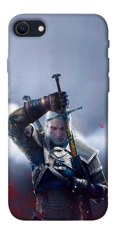 Чехол itsPrint The witcher gerald для Apple iPhone SE (2020), игры, купить оптом с доставкой