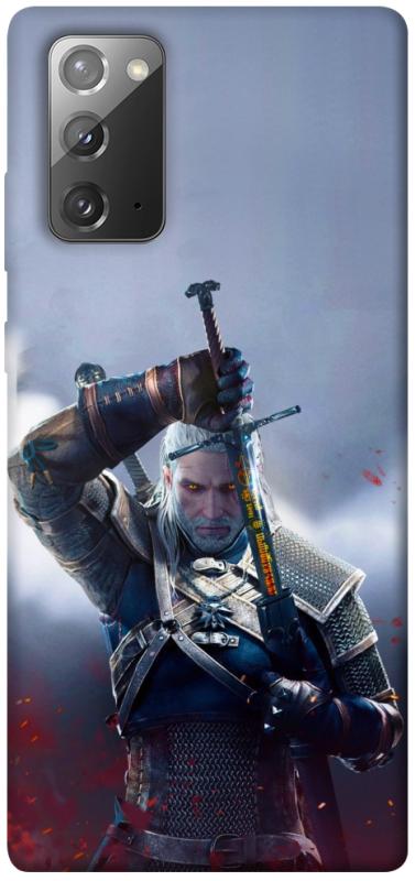 Чохол itsPrint The witcher gerald для Samsung Galaxy Note 20, ігри, купити оптом з доставкою