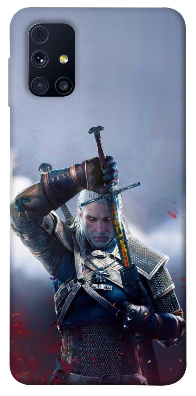 Чохол itsPrint The witcher gerald для Samsung Galaxy M31s, ігри, купити оптом з доставкою