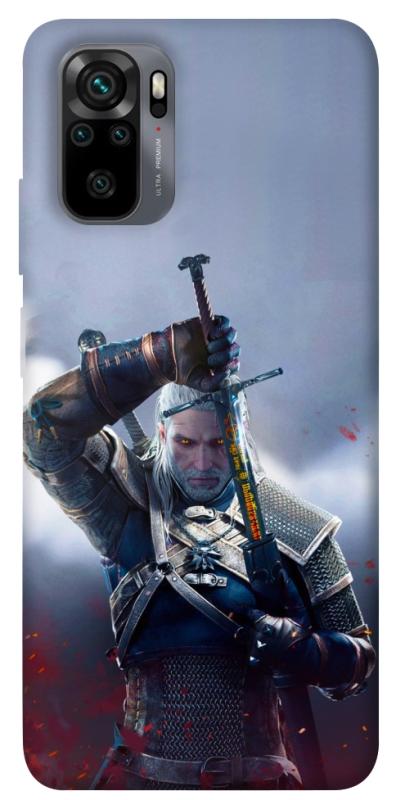 Чохол itsPrint The witcher gerald для Xiaomi Redmi Note 10 / Note 10s, ігри, купити оптом з доставкою