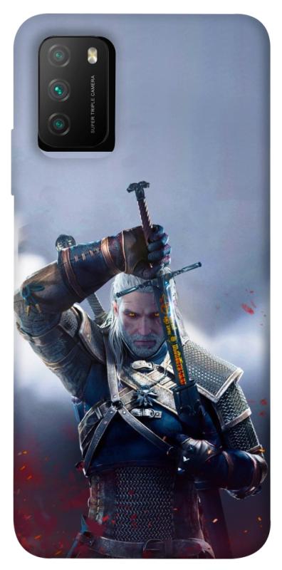 Чехол itsPrint The witcher gerald для Xiaomi Poco M3, игры, купить оптом с доставкой