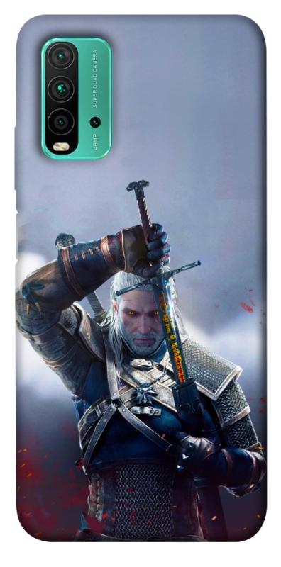 Чохол itsPrint The witcher gerald для Xiaomi Redmi Note 9 4G / Redmi 9 Power / Redmi 9T, ігри, купити оптом з доставкою