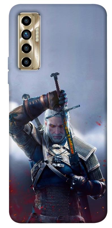 Чохол itsPrint The witcher gerald для TECNO Camon 17P, ігри, купити оптом з доставкою