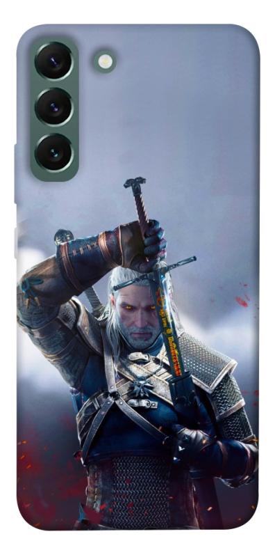 Чехол itsPrint The witcher gerald для Samsung Galaxy S22+, игры, купить оптом с доставкой