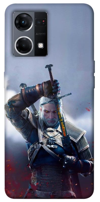 Чохол itsPrint The witcher gerald для Oppo Reno 7 4G, ігри, купити оптом з доставкою