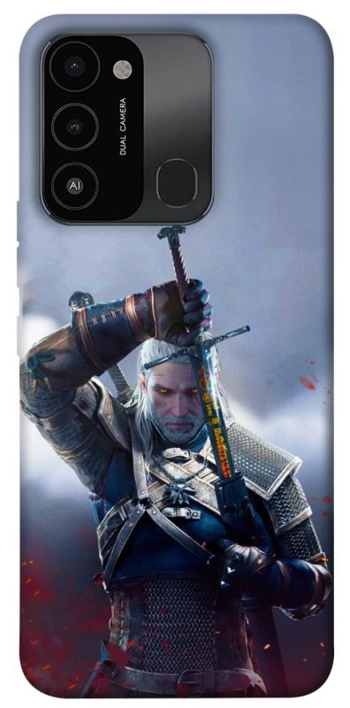 Чохол itsPrint The witcher gerald для TECNO Spark 8C, ігри, купити оптом з доставкою