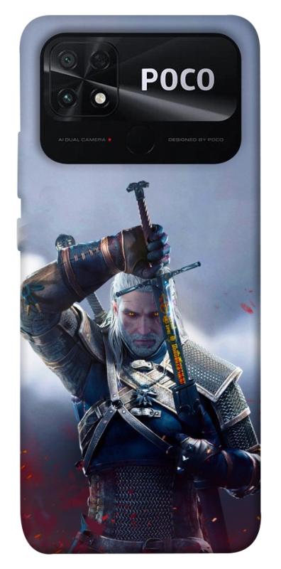 Чехол itsPrint The witcher gerald для Xiaomi Poco C40, игры, купить оптом с доставкой