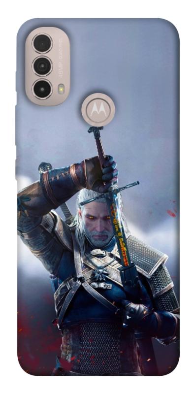 Чехол itsPrint The witcher gerald для Motorola Moto E40, игры, купить оптом с доставкой